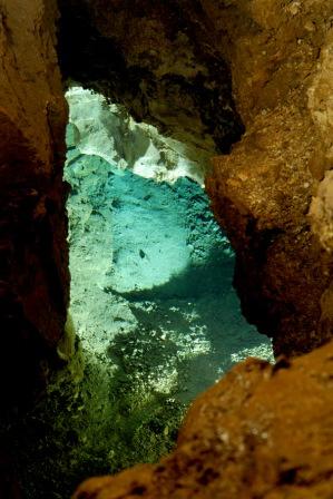 Bozkovské dolomitové jeskyně - Jezero za Peklem