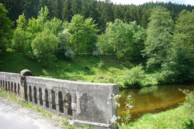 Jesenné - most přes Kamenici - Palackého cesta