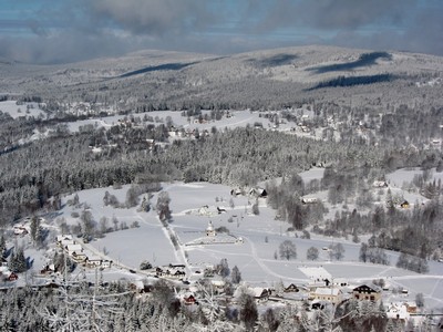 Štěpánka - rozhledna - výhled